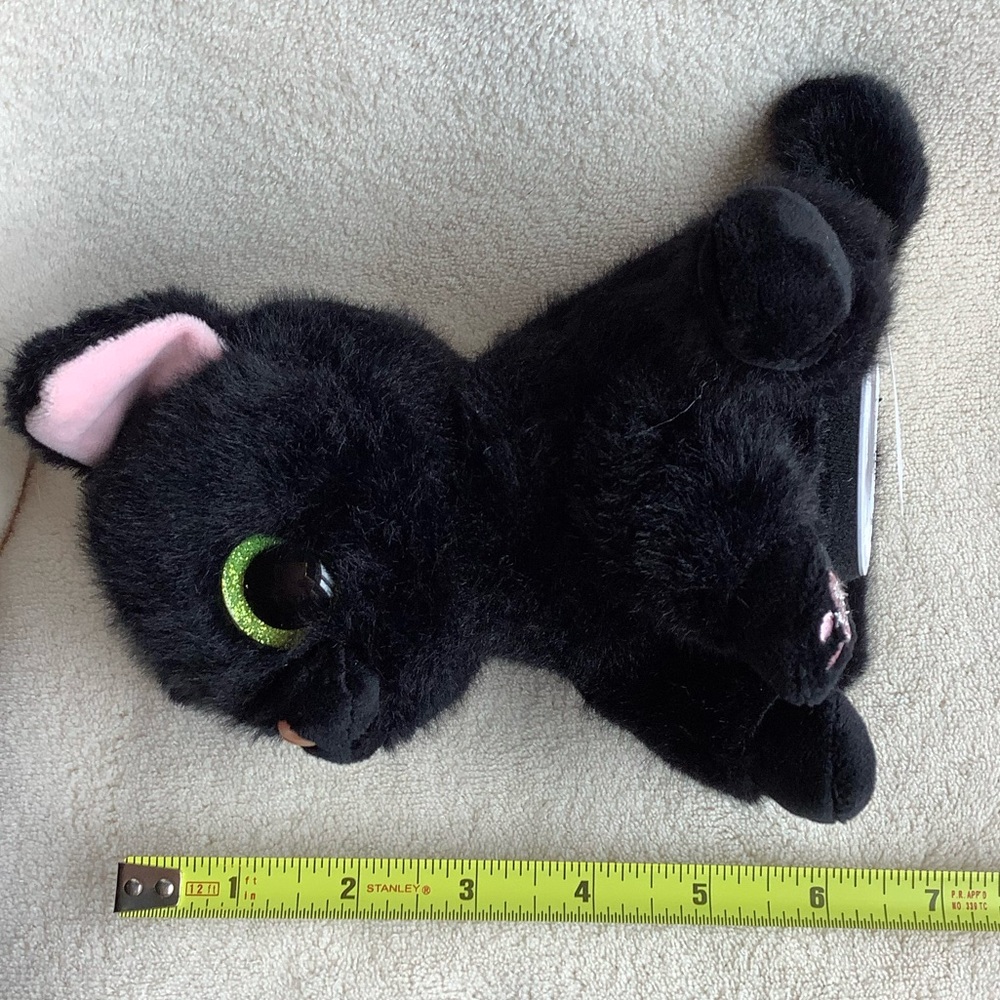 ZURU Pets Alive Smitten Kitten Black Cat Lucky Interactive Stuffed Animal Toy - Picture 13 of 13